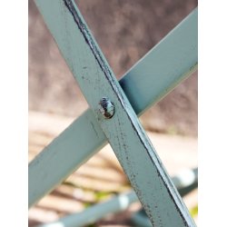 CHIC ANTIQUE CAFEST M/2 KLAPSTOLE/BORD ANTIQUE VERTE - 70