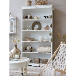 CHIC ANTIQUE REOL M/5 HYLDER/DEKOR ANTIQUE HVID - 200