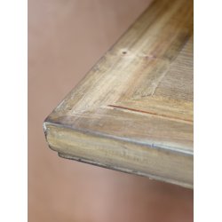 CHIC ANTIQUE MARSEILLE ANRETTERBORD M/ 2 SKUFFER NATUR - 150