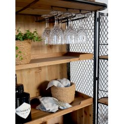 CHIC ANTIQUE BARSKAB M/HJUL ANTIQUE KUL - 116