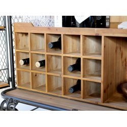 CHIC ANTIQUE BARSKAB M/HJUL ANTIQUE KUL - 116