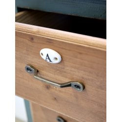 CHIC ANTIQUE SKNK M/ 4 SKUFFER NATUR/OPAL - 90