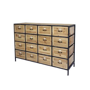 CHIC ANTIQUE KOMMODE M/16 SKUFFER - 119