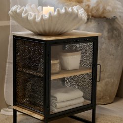 CHIC ANTIQUE VENCE SIDEBORD M/HYLDER - 65