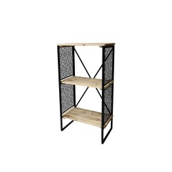 CHIC ANTIQUE VENCE REOL M/ 2 HYLDER ANTIQUE SORT - 113