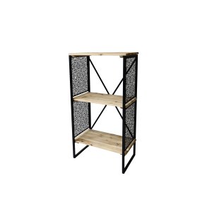 CHIC ANTIQUE VENCE REOL M/ 2 HYLDER ANTIQUE SORT - 113