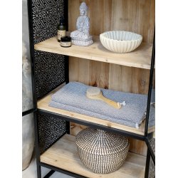 CHIC ANTIQUE VENCE VITRINESKAB M/ 4 HYLDER - 160