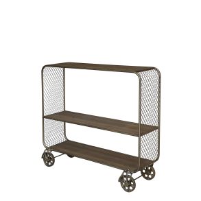 CHIC ANTIQUE VOGN P HJUL M/TRHYLDER - 114