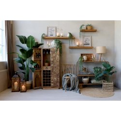 CHIC ANTIQUE VOGN P HJUL M/TRHYLDER - 114