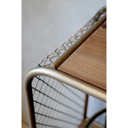 CHIC ANTIQUE VOGN P HJUL M/TRHYLDER - 114