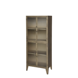 CHIC ANTIQUE VITRINESKAB M/4 GLASLGE - 149,5