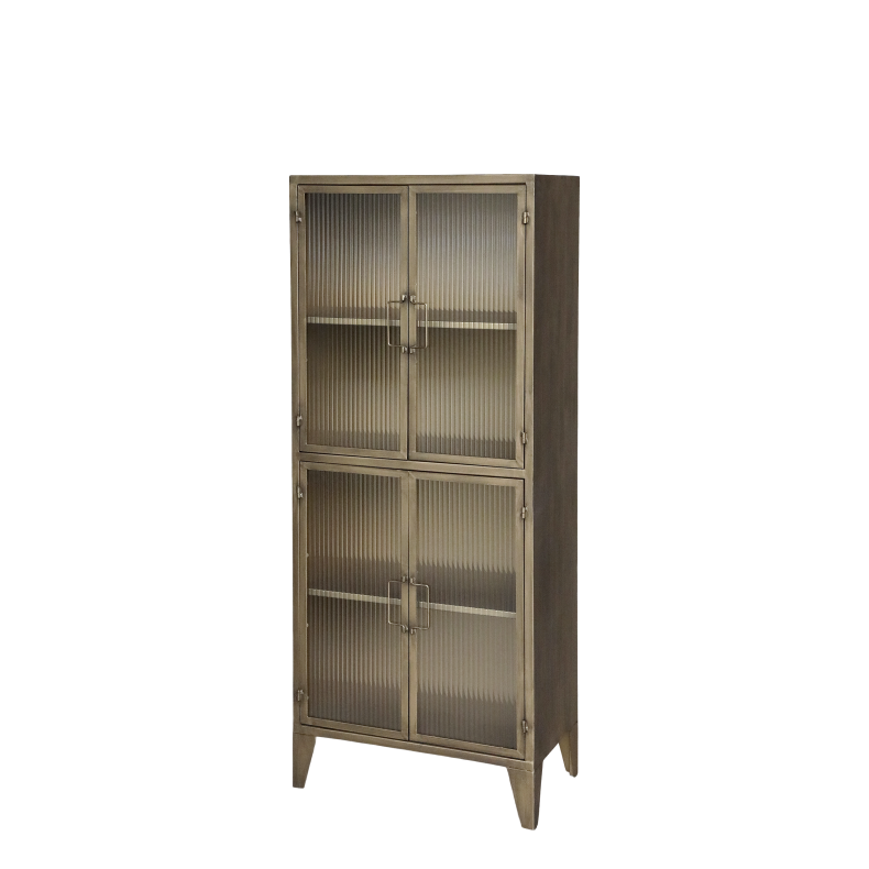 CHIC ANTIQUE VITRINESKAB M/4 GLASLGE - 149,5