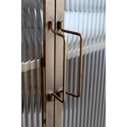 CHIC ANTIQUE VITRINESKAB M/4 GLASLGE - 149,5