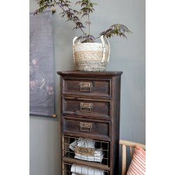 CHIC ANTIQUE KOMMODE M/4 HYLDER - 139