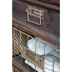 CHIC ANTIQUE KOMMODE M/4 HYLDER - 139