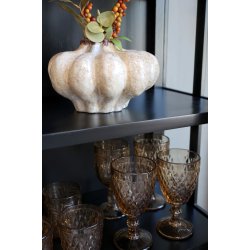 CHIC ANTIQUE MARSEILLE VITRINESKAB M/ 2 LGER / HYLDER SORT - 196