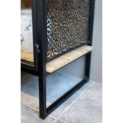 CHIC ANTIQUE VENCE REOL M/ 4 HYLDER ANTIQUE SORT - 168