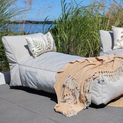 CHIC ANTIQUE LOUNGE DAYBED UDEND�RS BEIGE - 150