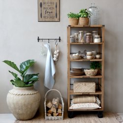 CHIC ANTIQUE REOL M/HJUL/5 HYLDER - 157