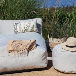 CHIC ANTIQUE LOUNGE DOBBELT DAYBED BEIGE - 160