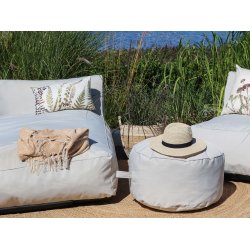 CHIC ANTIQUE LOUNGE DOBBELT DAYBED BEIGE - 160