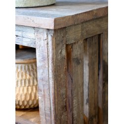 CHIC ANTIQUE GRIMAUD BORD M/SKUFFE NATUR - 63