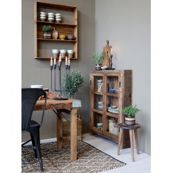 CHIC ANTIQUE GRIMAUD VITRINESKAB NATUR - 105