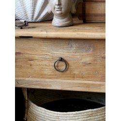 CHIC ANTIQUE SIDEBORD M/SKUFFE NATUR - 70