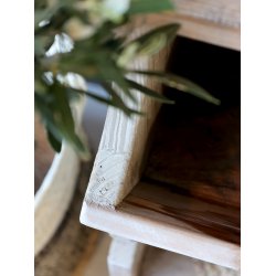 CHIC ANTIQUE REOL M/HYLDER OG SKUFFER NATUR - 220