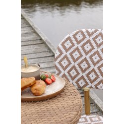 CHIC ANTIQUE LA ROCHELLE BISTROSTOL FLET CREME/LATTE - 82