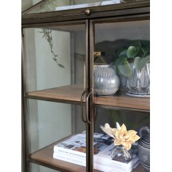 CHIC ANTIQUE SKAB M/GLAS/3 TRHYLDER - 115