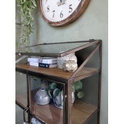 CHIC ANTIQUE SKAB M/GLAS/3 TRHYLDER - 115