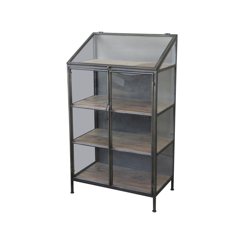 CHIC ANTIQUE SKAB M/GLAS/3 TRHYLDER - 115