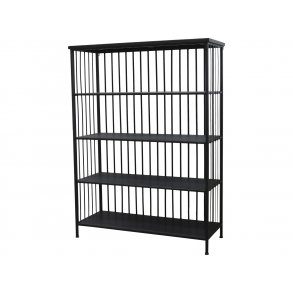 CHIC ANTIQUE REOL JERN M/4 HYLDER SORT - 132