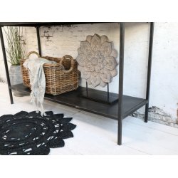 CHIC ANTIQUE KONSOLBORD M/3 SKUFFER SORT - 123