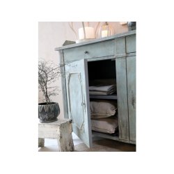 CHIC ANTIQUE KOMMODE M/L�GER/2 SKUFFER ANTIQUE OPAL - 153