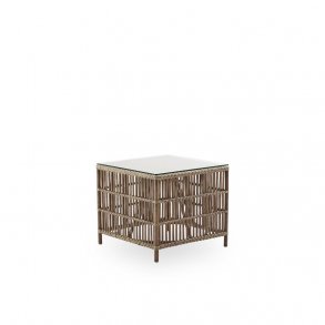 SIKA DONATELLO SIDEBORD M/ GLASPLADE ANTIK - 60