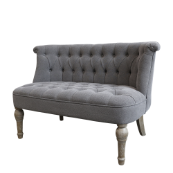 CHIC ANTIQUE FRANSK SOFA M./GR/HRSTOF - 110