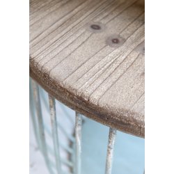 CHIC ANTIQUE SOFABORD M/TRLG ST AF 2 OPAL - 48