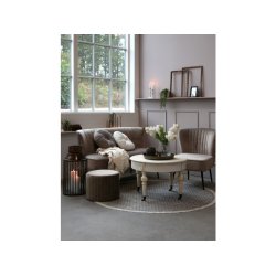 CHIC ANTIQUE SOFABORD MARIE ANTONETTE M/HJUL - 70