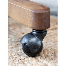 CHIC ANTIQUE GL. FRANSK KONTORSTOL M/FLET - 92