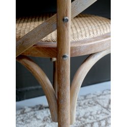 CHIC ANTIQUE SPISESTOL M/FLETS�DE - 89