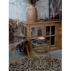 CHIC ANTIQUE SPISESTOL M/FLETS�DE - 89