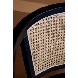 CHIC ANTIQUE KONTORSTOL M/FLETSDE SORT - 80