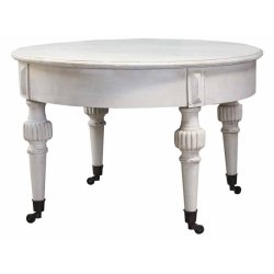 CHIC ANTIQUE SOFABORD MARIE ANTONETTE M/HJUL - 70