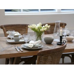 CHIC ANTIQUE FRANSK STOL M/FLETSDE/RYG - 88