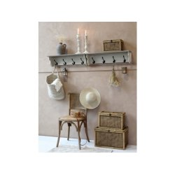 CHIC ANTIQUE FRANSK STOL M/FLETSDE/RYG - 88