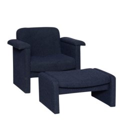H�BSCH SOFTY LOUNGESTOL M�RKEBL� S�T - 78