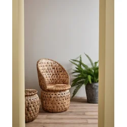 NORDAL BACCIO SKAMMEL/BORD NATUR - 41