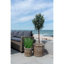 HOUSE NORDIC GILI KUBU KURVE / 2 STK NATUR -  40